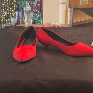 Chic Red Women's Heels